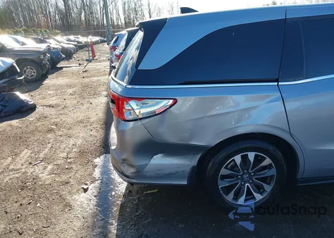 2022 Honda Odyssey Ex-L из США, поврежденный, VIN 5FNRL6H75NB055958